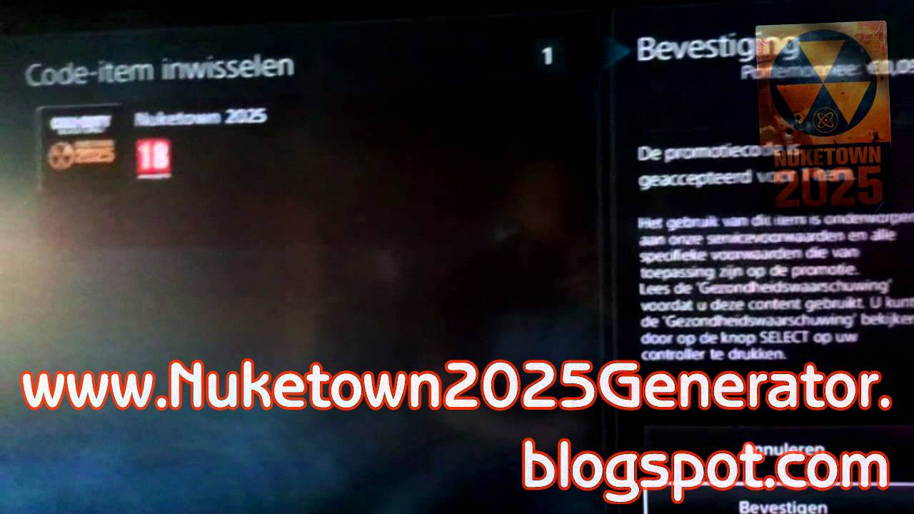 Free Black Ops 2 Nuketown 2025 Code